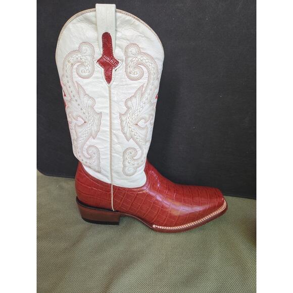 Boots Ferrini Italia D-Toe US Size 8D Made in Italy Western Style